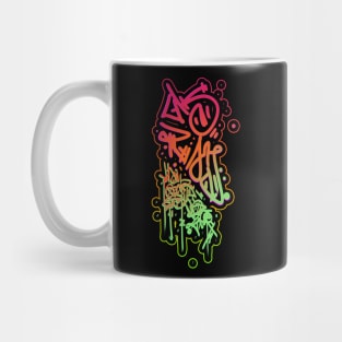 Graffiti Abstract Tag Mug